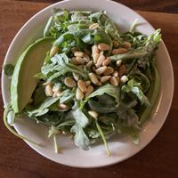 Sunni side salad but no cheese    at Lochland's Irish Pub in Dallas