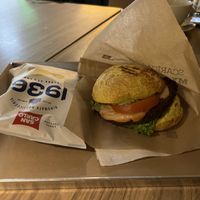 Vegan burger   at Spizzico in Bari