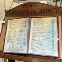   at Blue Grotto in Paxos