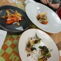 Vegan dishes at Gro in Oerebro