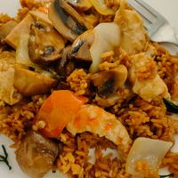 Special mushroom at Wawin Vegan Chinese in Sheffield