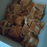 Salt and pepper tofu at Wawin Vegan Chinese in Sheffield