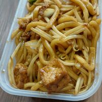 Tofu udon at Wawin Vegan Chinese in Sheffield