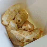 Dumplings at Wawin Vegan Chinese in Sheffield