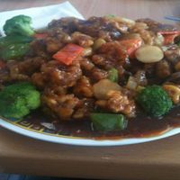 General Tso's mock chicken at China Moon in Scranton