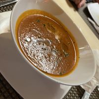 Tomato soupp  at Dolce Italia in Colombo