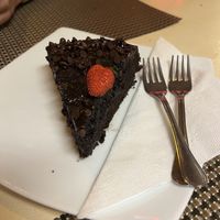 Chocolate cake vegan  at Dolce Italia in Colombo