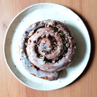 Maple pecan swirl at Forge Bakehouse in Sheffield