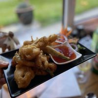 Veggie tempura   at High Flatts Touch of Thai in Huddersfield