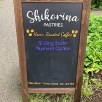 Payment policy  at Shikorina Bakeshop & Cafe in Seattle