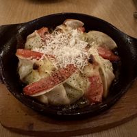 Grilled dumplings with cheesee  at Rice Cuisine Suya - 米粉食堂S⊇YA in Yokohama