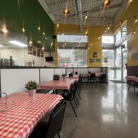 No very busy…… right now.  Just wait.  #Veganuary at Mattenga's - Sea World in San Antonio