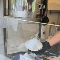 Making of process #Veganuary at Shaveiceberlin - James Simon Park in Berlin