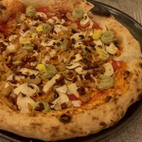 Pizza  at Pizzeria Km0 in Valencia