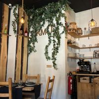 Super cool vibe/atmosphere. at Pizzeria Km0 in Valencia