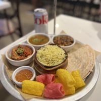Peace Love Vegan Tahli  at Curry Up Now in Alpharetta