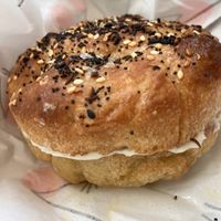 Everything focaccia bun  at Kitchen Mouse the Bakery in Los Angeles