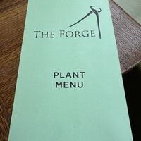 Menu  at The Forge in Douglas