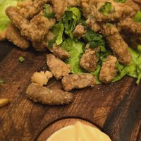 Fried 'Chicken' and Mayo at The Forge in Douglas