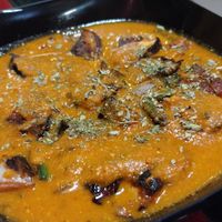 Eggplant tikka masala at Paradise Indian Restaurant in Cuenca