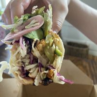 cauliflower tacos  at Crave Kitchen & Bar in El Paso