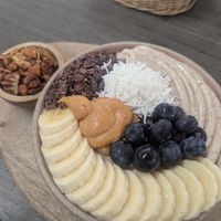 The cacao and soy milk one , delicious!!! at Caleta Dolsa Coffee in Lima