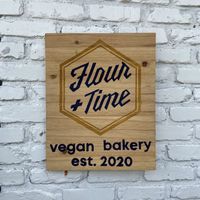 Store Sign  at Flour + Time Bakery in Atlanta