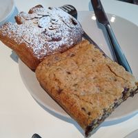 Lunchbox bar and bearclaw at Flour + Time Bakery in Atlanta