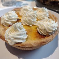 Vegan Quiche with whipped butter at Flour + Time Bakery in Atlanta