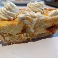 Inside of Vegan Quiche at Flour + Time Bakery in Atlanta