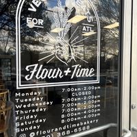   at Flour + Time Bakery in Atlanta