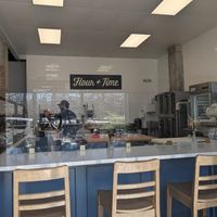 Entry View. You can see the staff making the croissant dough! (Not by the time I took the picture)  at Flour + Time Bakery in Atlanta