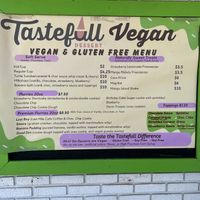 Menu   at Tastefull in Wyoming