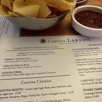 Chips and salsa   at Cantina Laredo in Addison