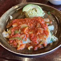 Enchiladas de vegetales  at Cantina Laredo in Addison