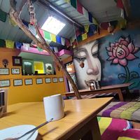 Beautiful art at Chakra House in Mysore