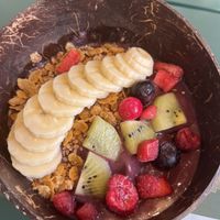 Açaí bowl  at Northern Eight Coffee in Kobe