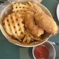 Vegan fried chicken  at Northern Eight Coffee in Kobe