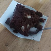 Chocolate cake at Lenteja Express - Poblado in Medellin