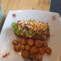 Hot dog combo at Lenteja Express - Poblado in Medellin