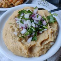 Fava at Platanos Taverna in Athens