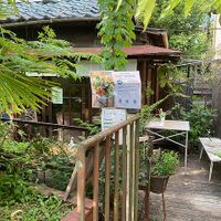 Garden (outside seating available) at WAHA in Tokyo