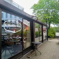 Kaffibar at Kardemomme Kaffibar in Forde