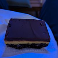 Nanaimo bar at Peace By Chocolate in Halifax