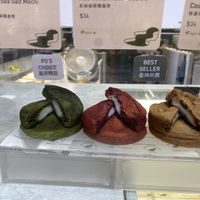 I went with the red velvet!  at Mother Pearl 圓貝 - Wan Chai in Hong Kong Island