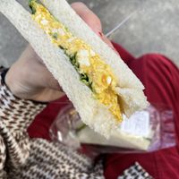 Delicious egg sandwich   at MERCY Vegan Factory in Osaka