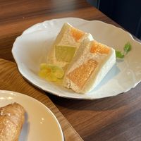 Melon fruit sandwich   at MERCY Vegan Factory in Osaka