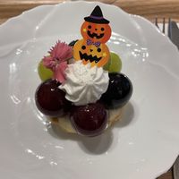 Unfortunately this is the only pic I took, a grape tartlet. It was delicious!  at MERCY Vegan Factory in Osaka