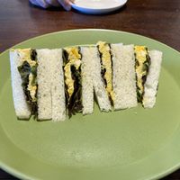 ‘Egg’ sandwich  #Veganuary at MERCY Vegan Factory in Osaka