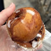 Walnut cinnamon bun  at MERCY Vegan Factory in Osaka